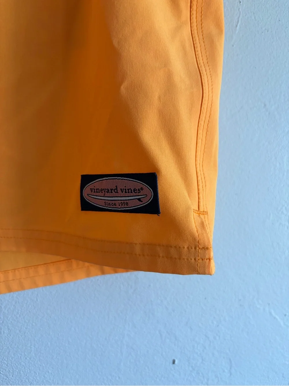 Vineyard Vines Men’s Chappy 5” Swim Trunks Orange Blossom